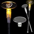 9" Amber Yellow Oval Light-Up Cocktail Stirrers